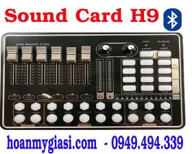 Sound card thu âm H9 – Bluetooth