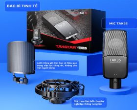 Micro thu âm Takstar TAK35 cao cấp