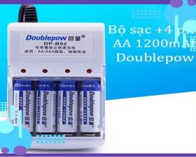 Bộ sạc 04 pin đa năng Doublepow DP-B02