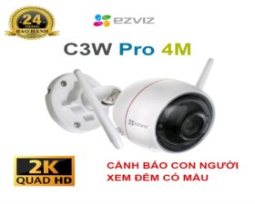 Camera Wifi Ezviz C3W Pro ( 4.0mp ) Có Màu – Ngoài Trời