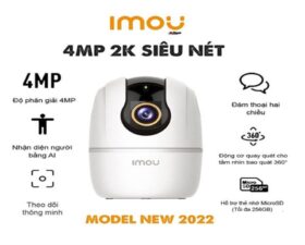 Camera Wifi Imou 2E IPC-TA42P-D – 4.0mp Siêu Nét