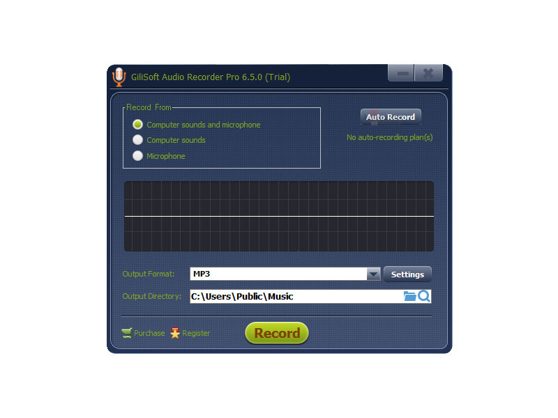 Gilisoft audio recorder pro
